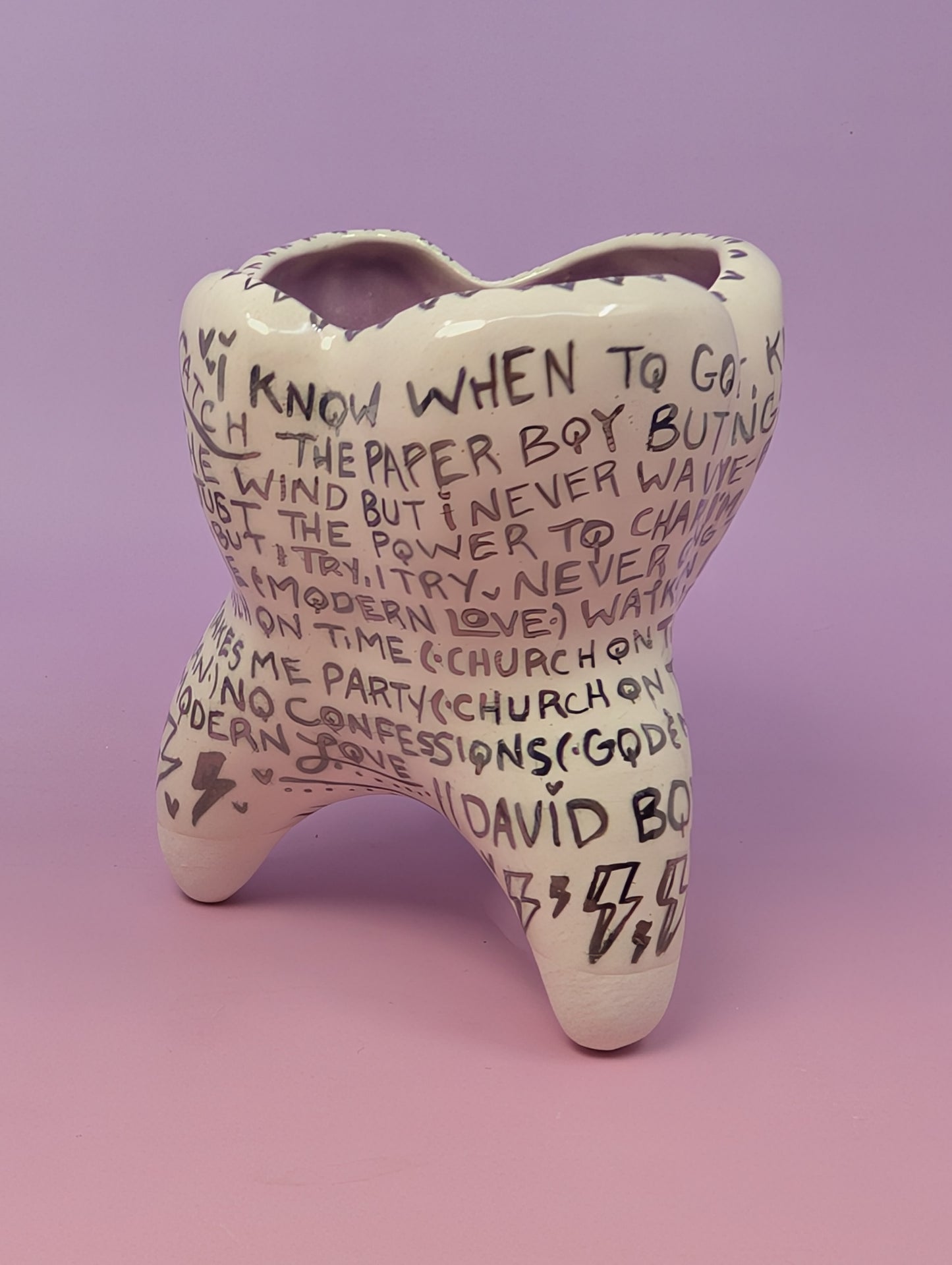 "Modern Love" Vase