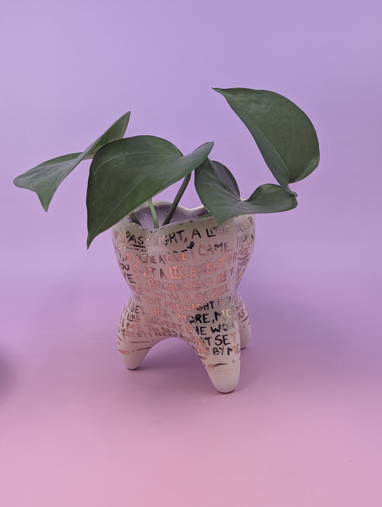 "Rebel Yell" Vase