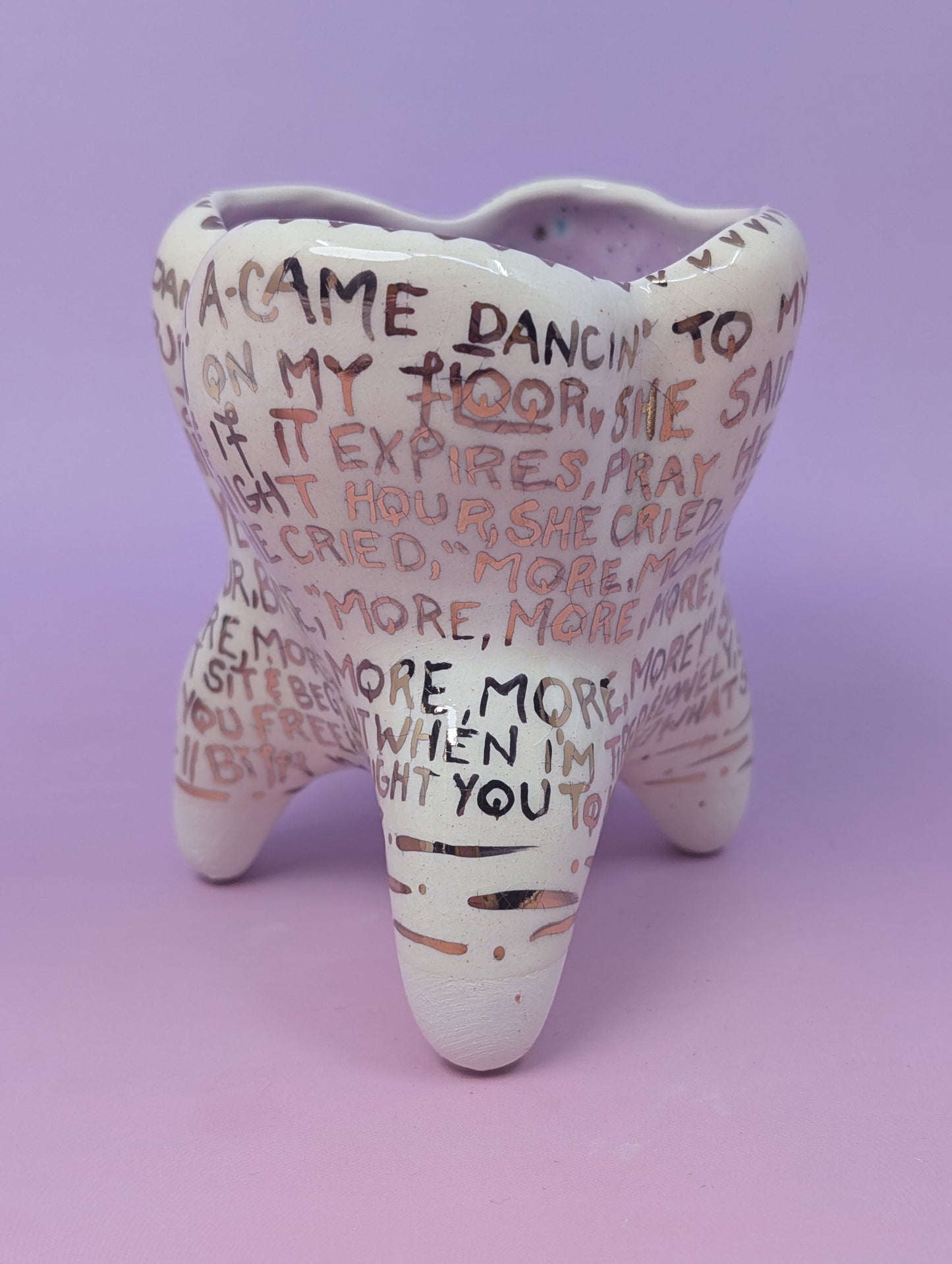 "Rebel Yell" Vase