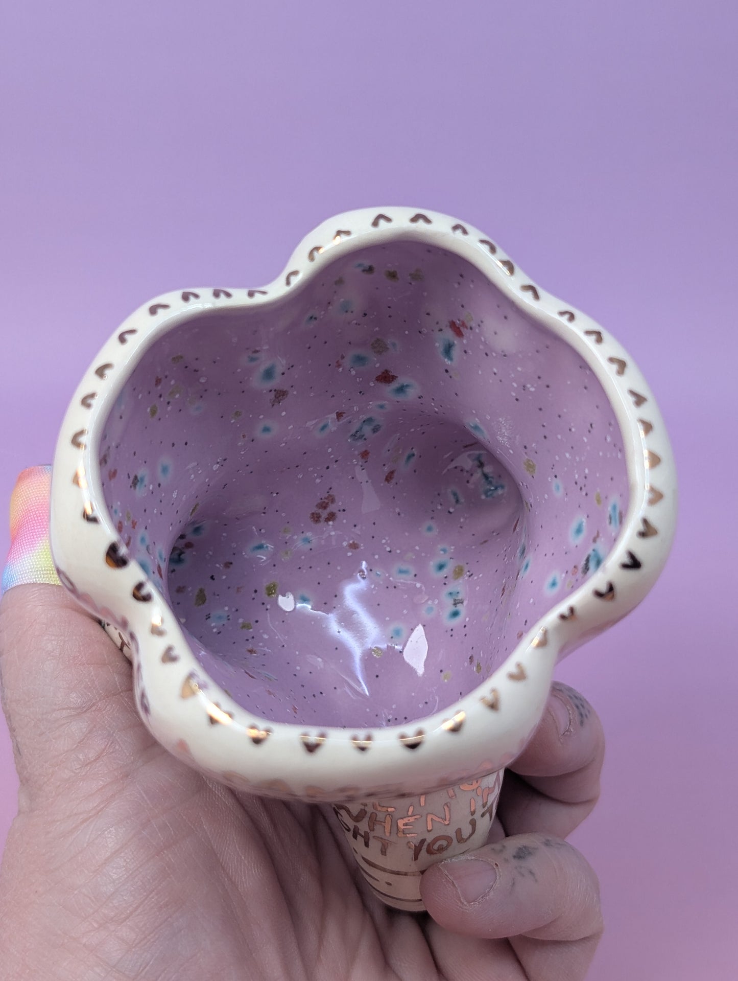 "Rebel Yell" Vase