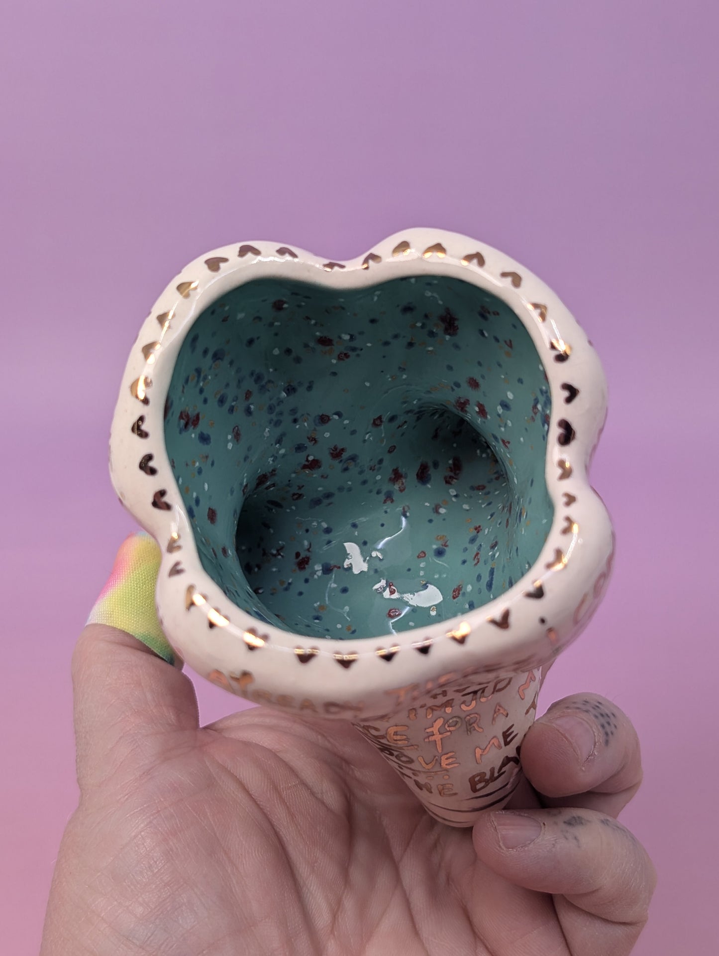 "This Must Be the Place" Vase