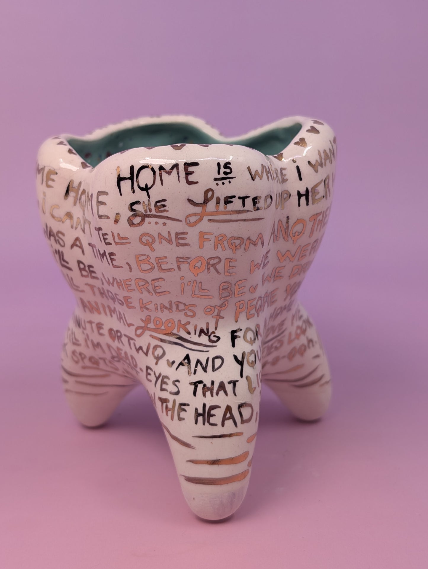 "This Must Be the Place" Vase