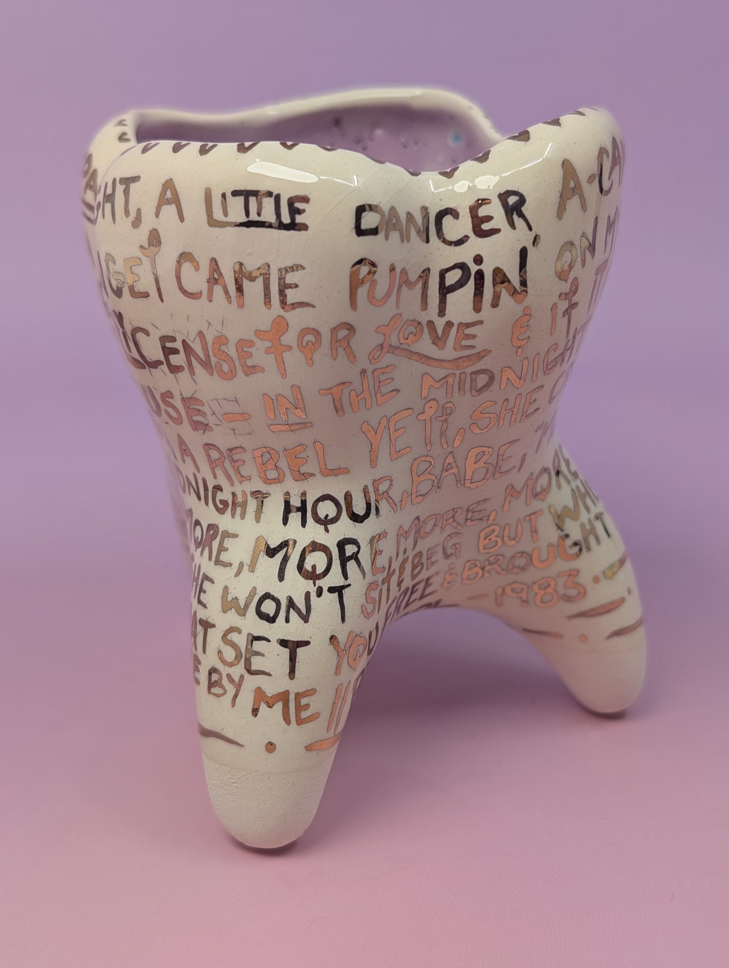 "Rebel Yell" Vase