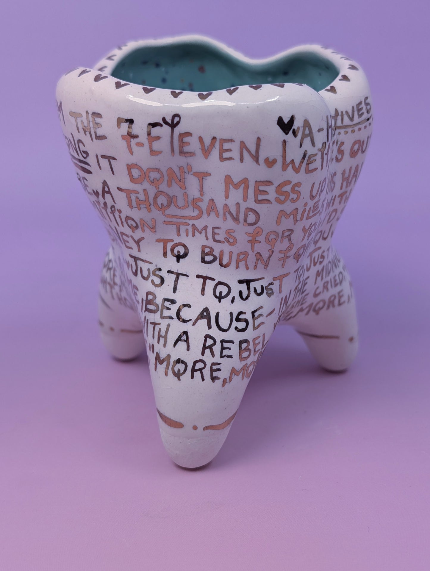 "Rebel Yell" Vase