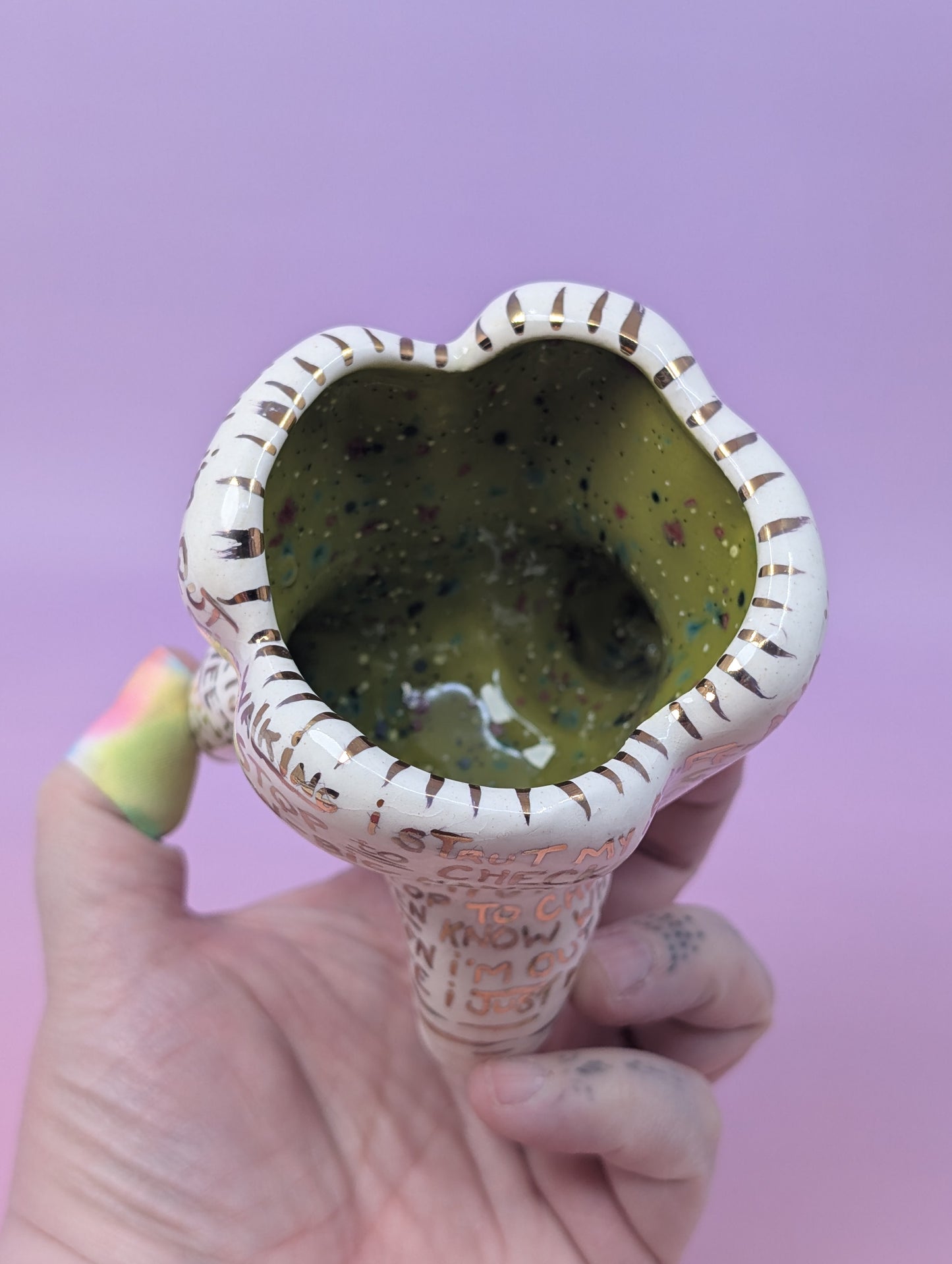"Blister in the Sun" Vase