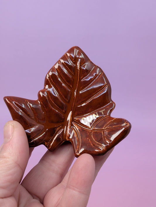 Cunty Leaf Ashtray