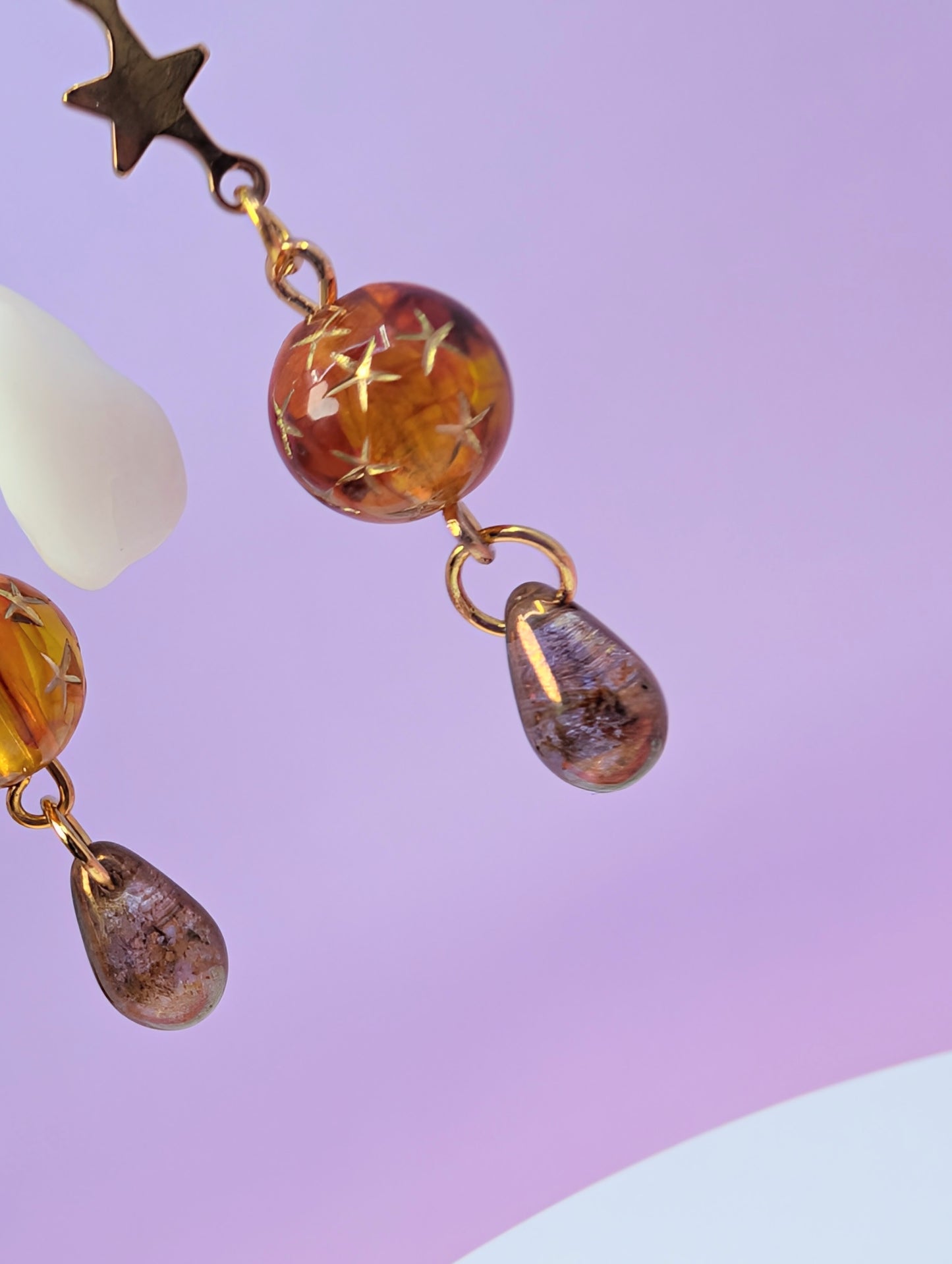 Curious Cosmic Amber Drippy