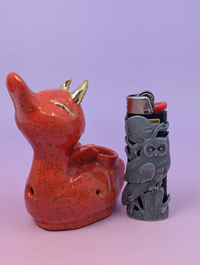 Ducky Devil With Wings Pipe
