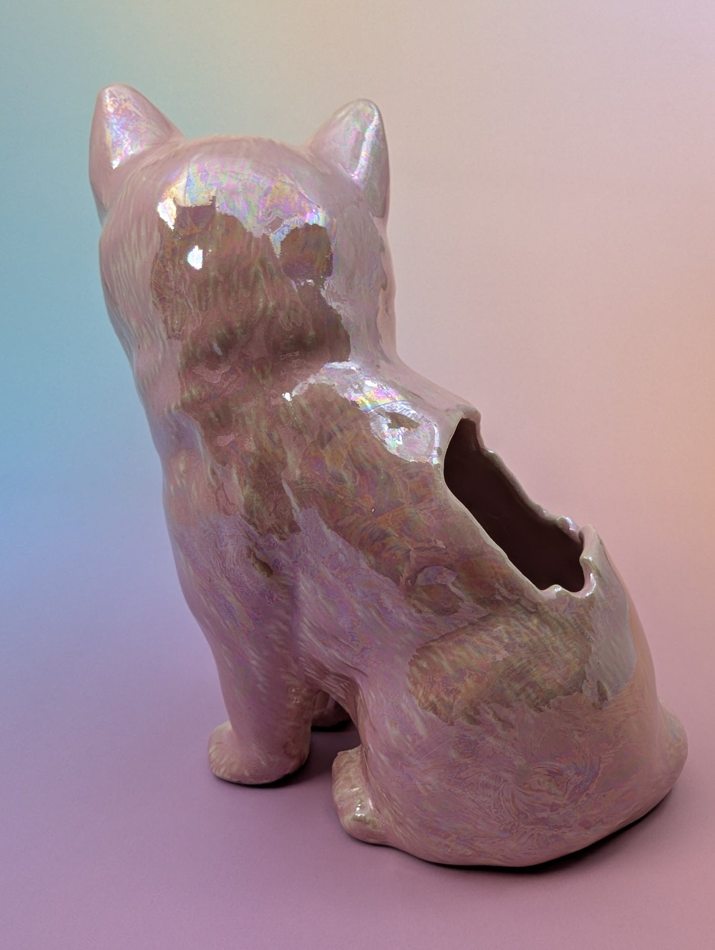 Dinkachu Ashtray - Bubblegum Pink Opalescent