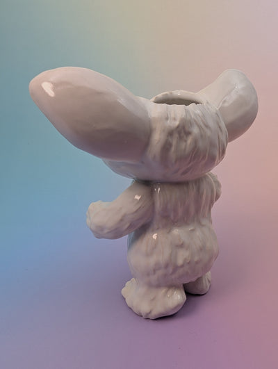 Gizmo Planter - White Gloss