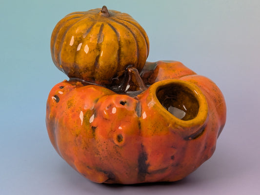 Double Pumpkin Pipe
