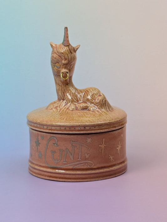 Unicorn Jar with Septum Ring