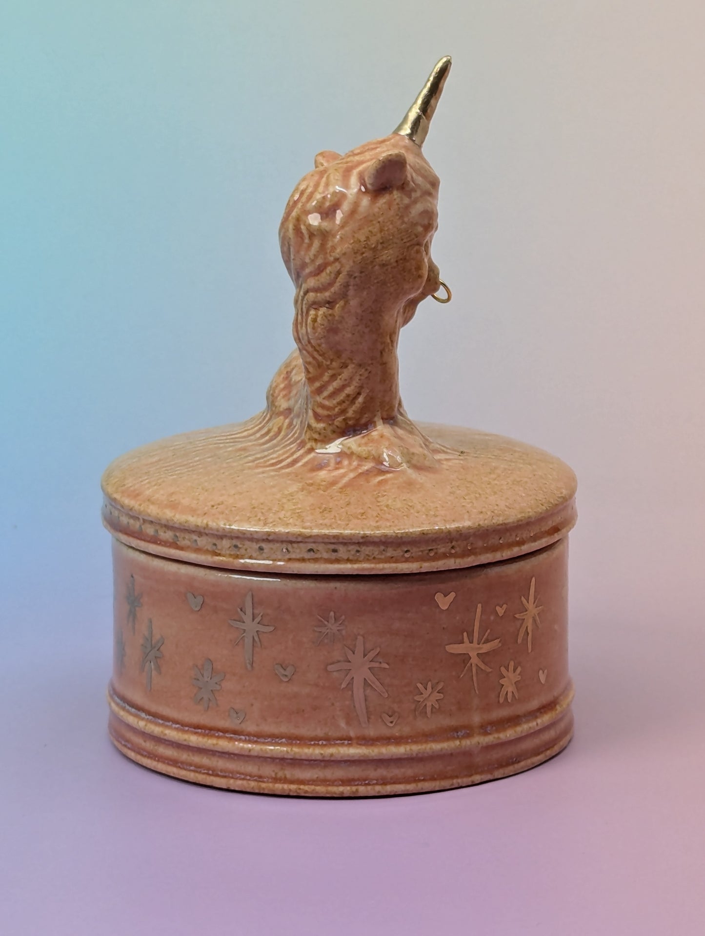 Unicorn Jar with Septum Ring