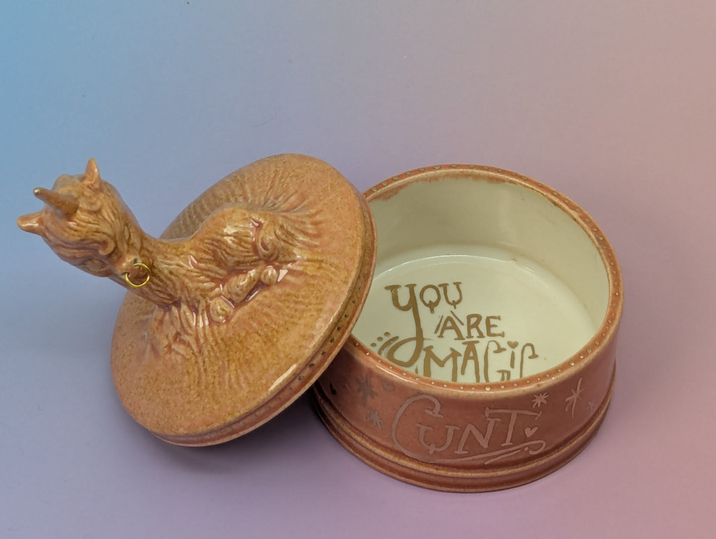Unicorn Jar with Septum Ring