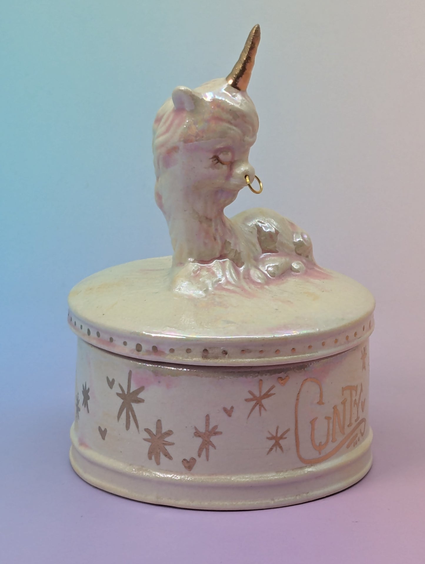 Unicorn Jar with Septum Ring