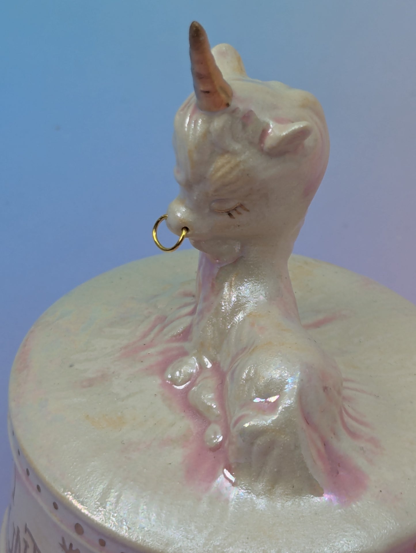 Unicorn Jar with Septum Ring