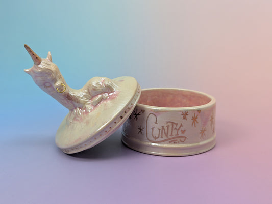 Unicorn Jar with Septum Ring