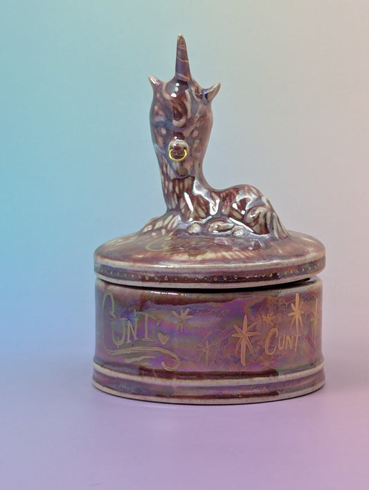 Unicorn Jar with Septum Ring