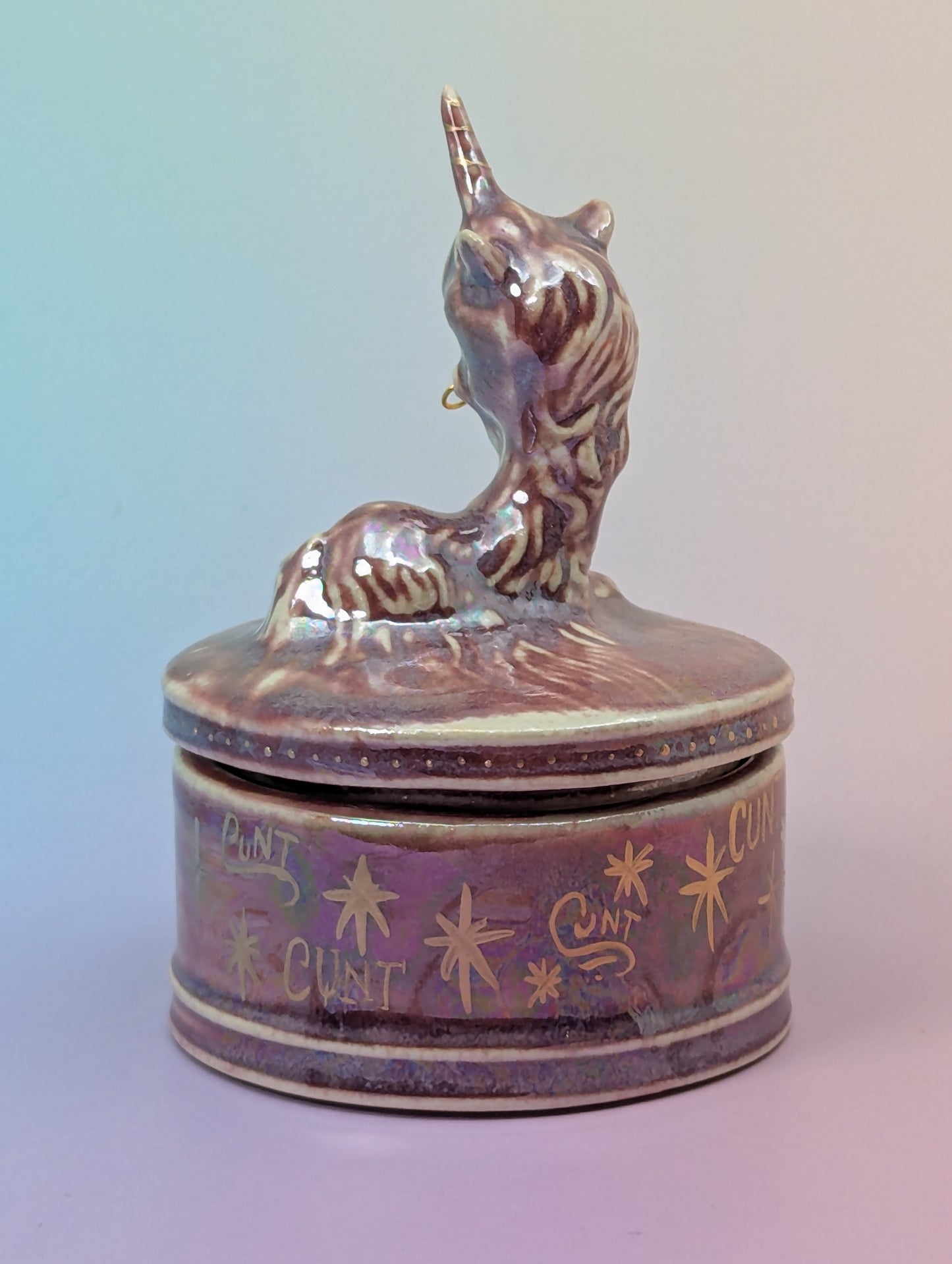 Unicorn Jar with Septum Ring