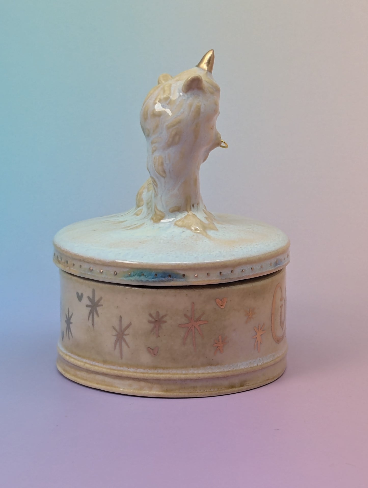 Unicorn Jar with Septum Ring