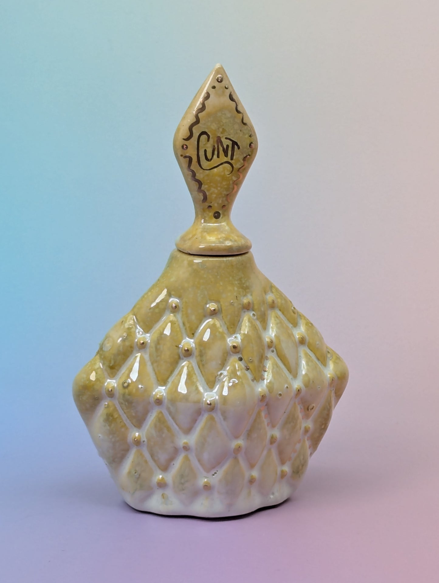 Cunt Quilted Perfume Jar