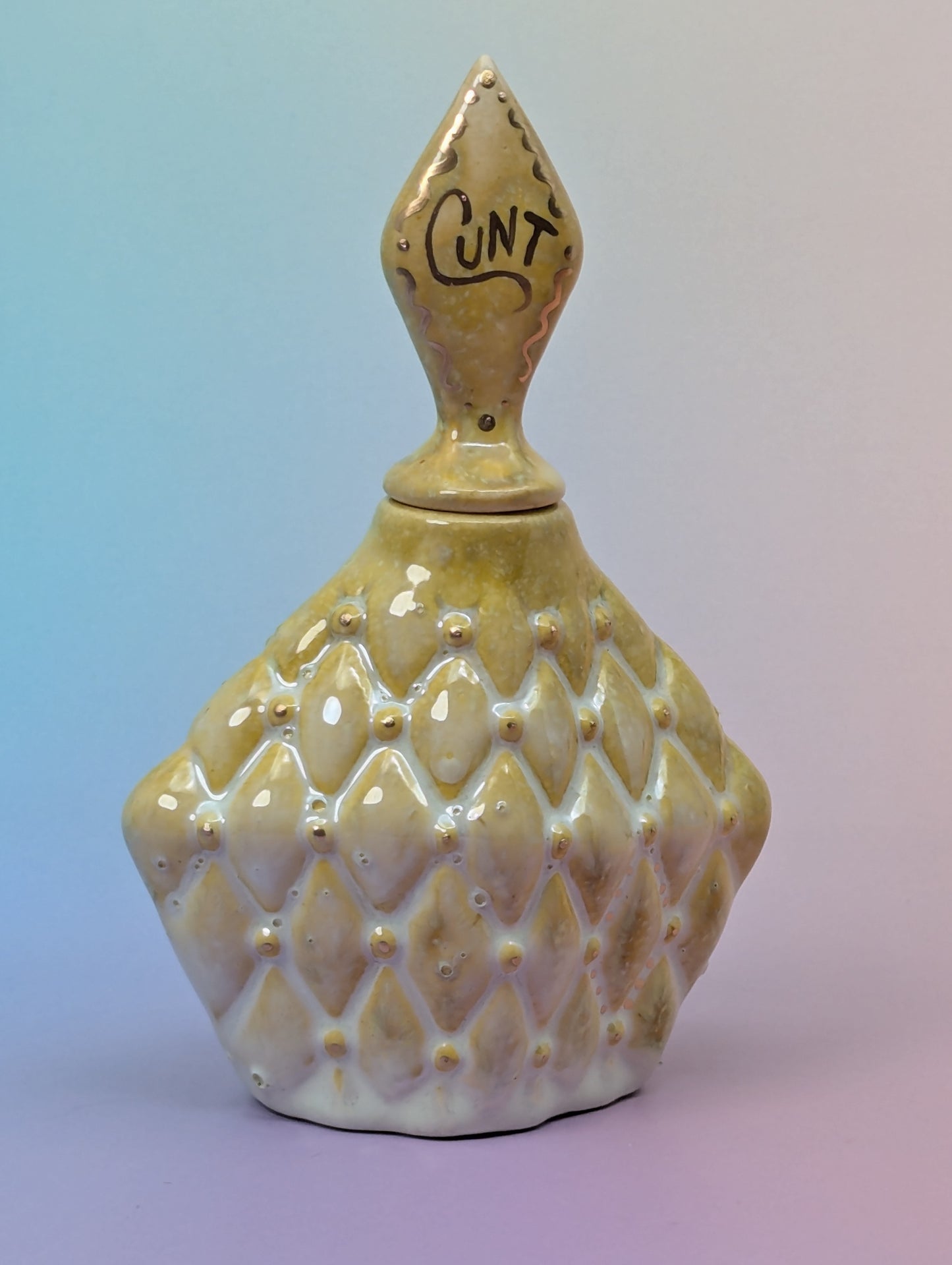 Cunt Quilted Perfume Jar