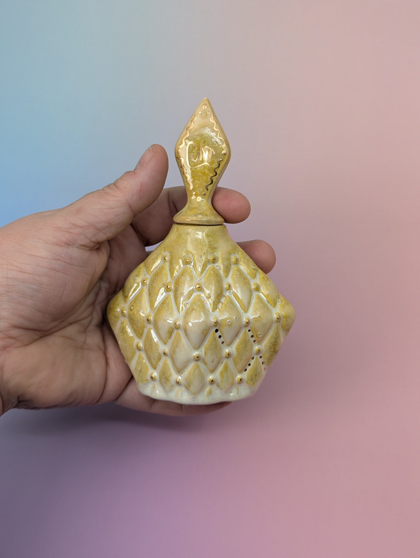 Cunt Quilted Perfume Jar