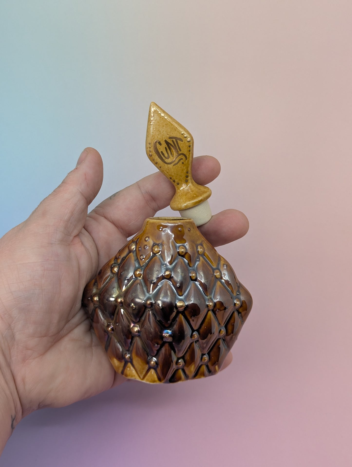 Cunt Quilted Perfume Jar