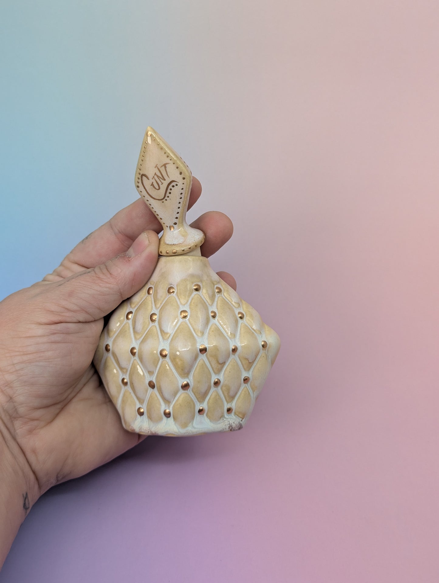 Cunt Quilted Perfume Jar