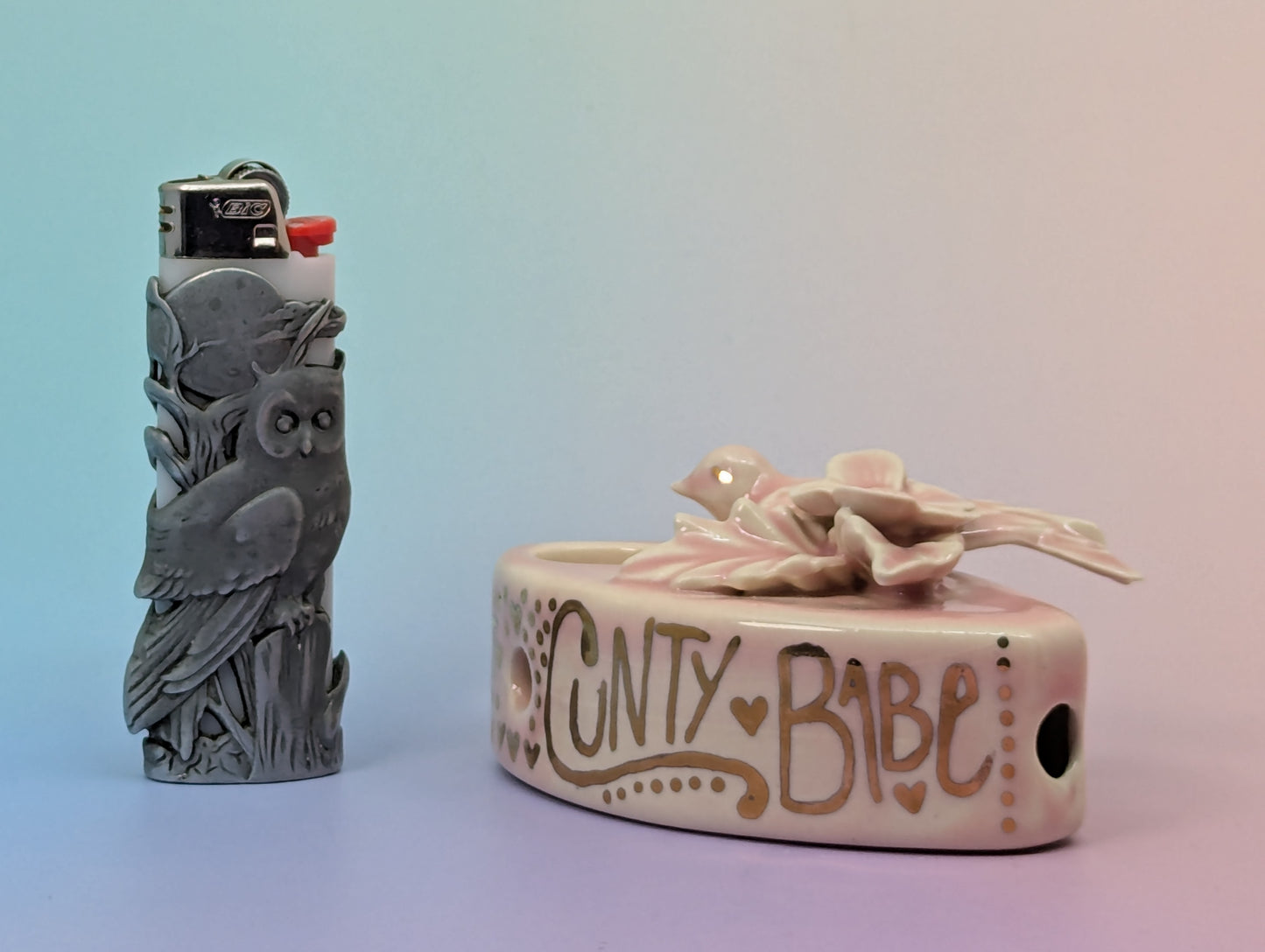 Cunty Babe Bird & Dogwood Pipe