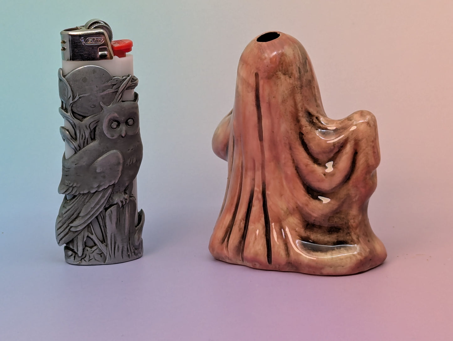 Ghostie W/Pumpkin Pipe