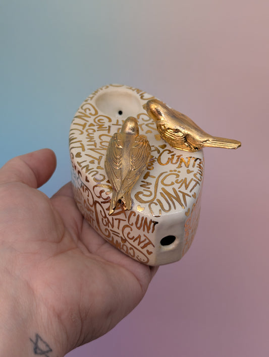 Double Bird Cunt Pipe