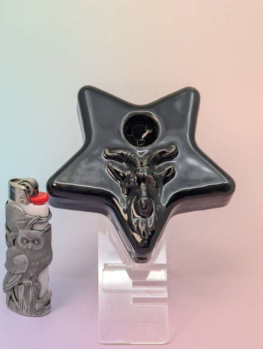Baphomet Star Pipe