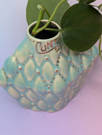 Cunt Quilted Perfume Planter