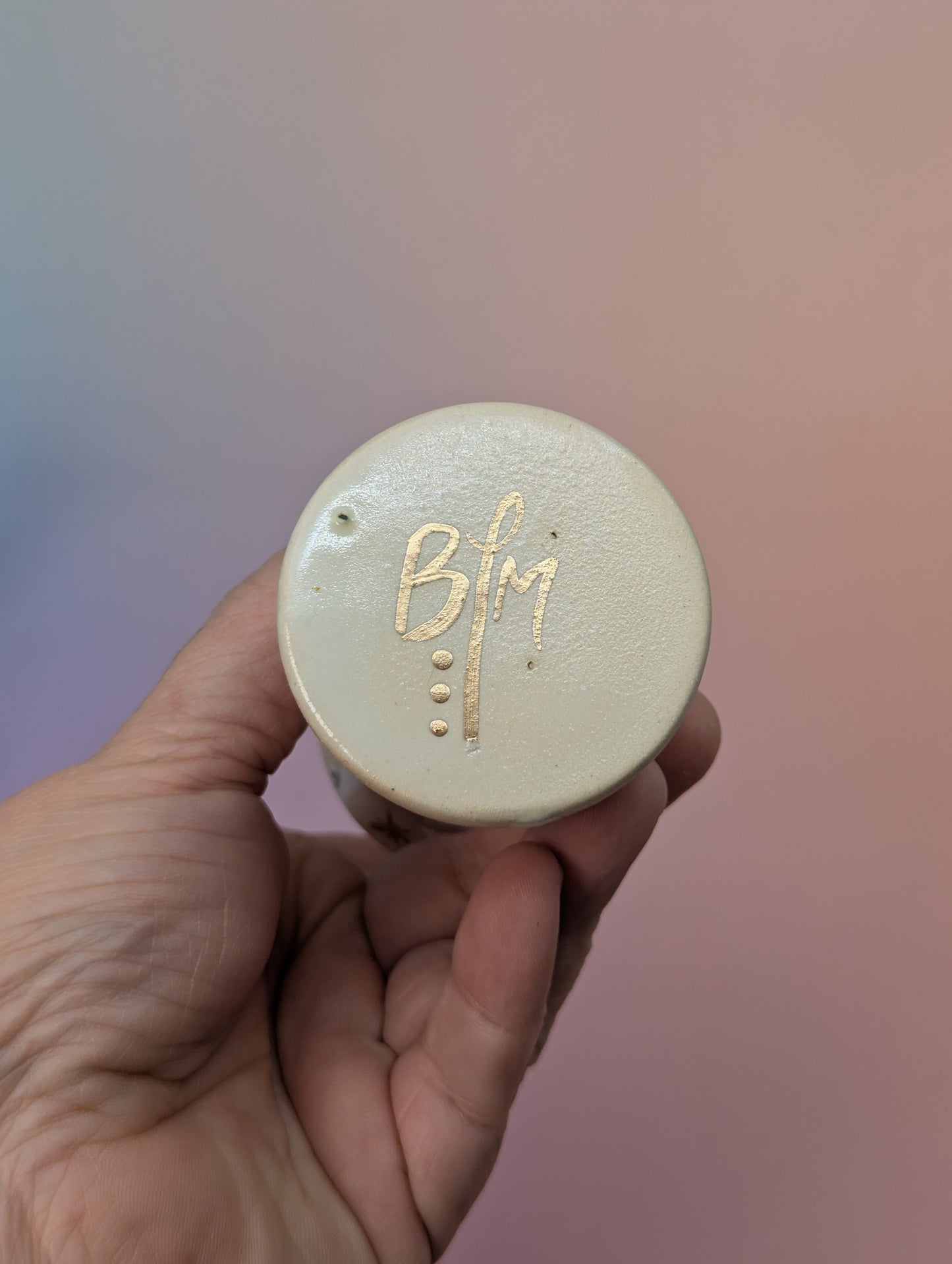 Bitchy Bud Vase W/Opalescent