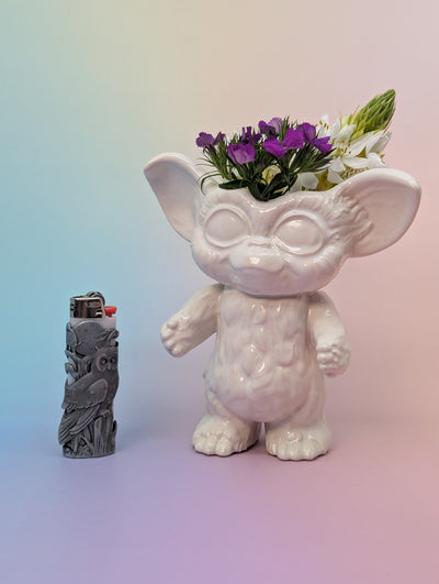 Gizmo Planter - White Gloss