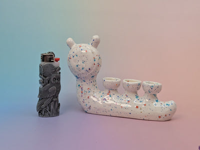 Inchworm Triple Bowl Pipe