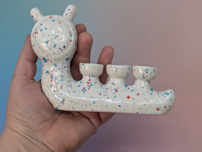 Inchworm Triple Bowl Pipe