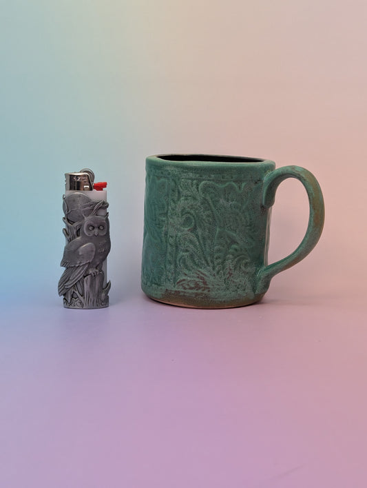 Leather Mug