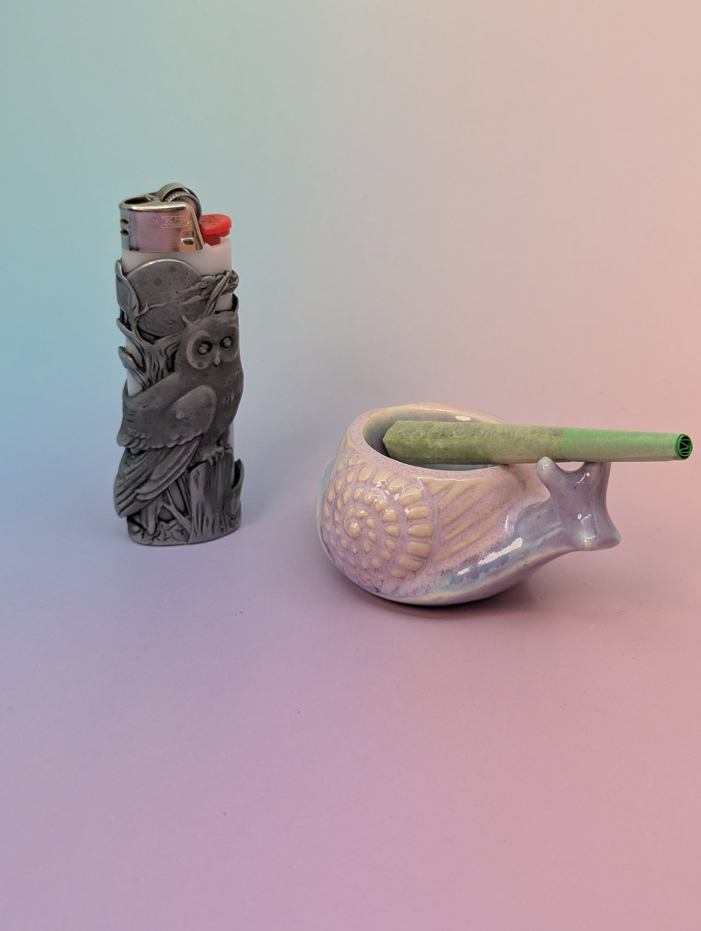 Snail Personal Ashtray - Lavender