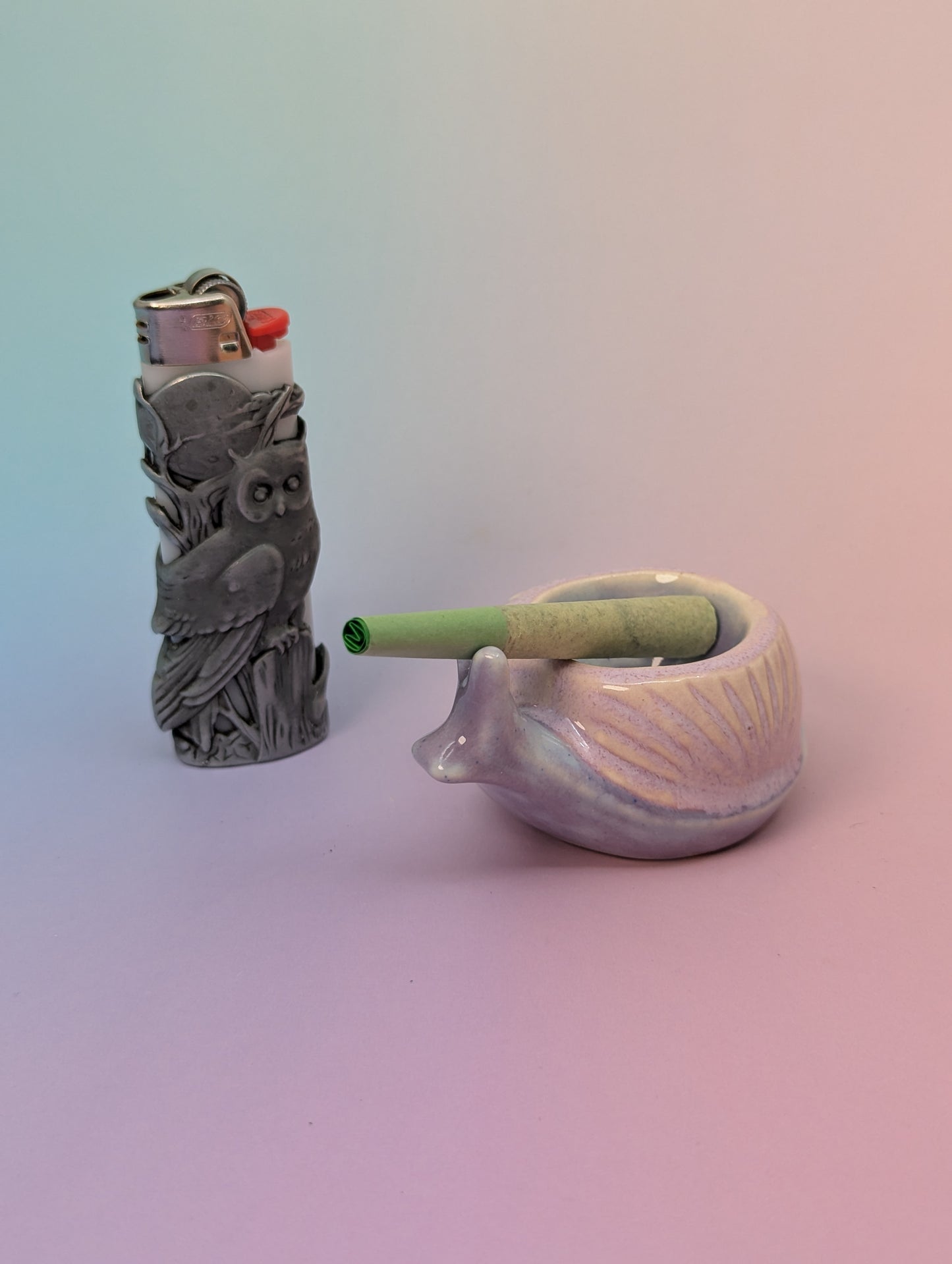 Snail Personal Ashtray - Lavender