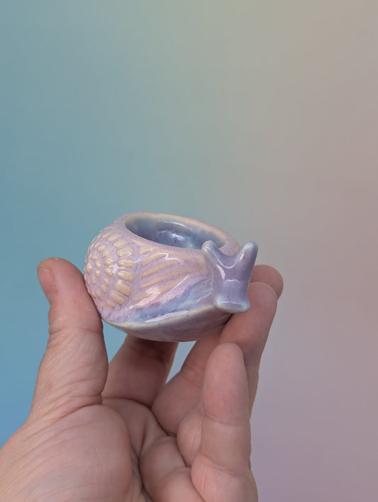 Snail Personal Ashtray - Lavender