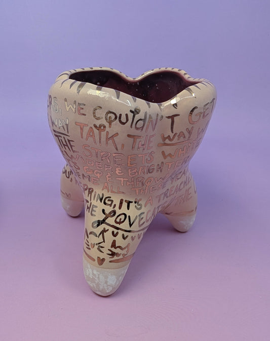 "The Lovecats" Vase