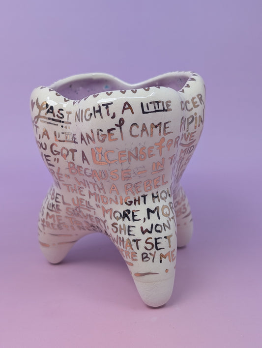 "Rebel Yell" Vase