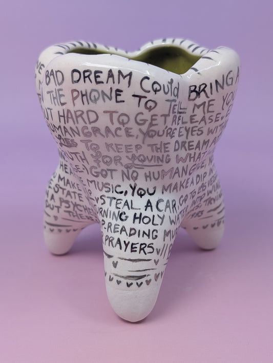 "Eyes Without a Face" Vase