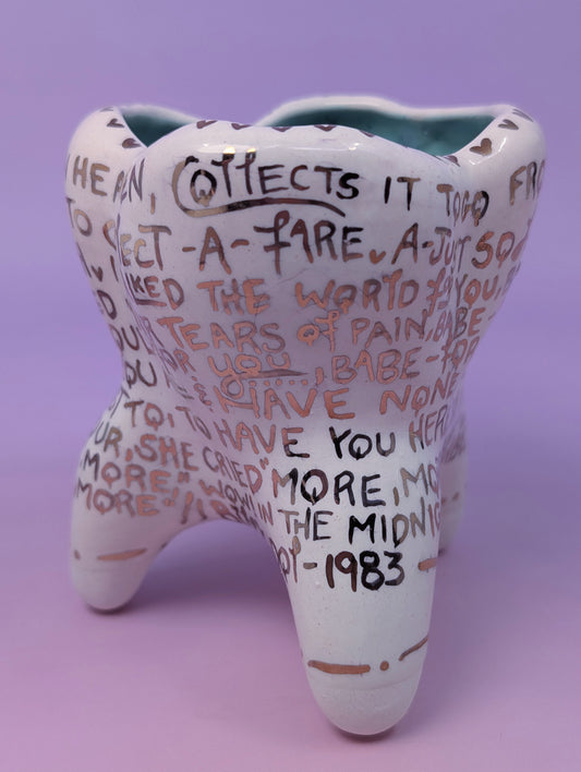 "Rebel Yell" Vase